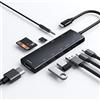 NXPGKEA Hub USB C per iPad Pro 9 in 1 Adattatore iPad Pro M4 M2 M1 13 5.0 11 pollici iPad Air 5 4 Docking Station con HDMI 4K, USB-C PD, lettore di schede SD/TF, USB 3.0, jack per cuffie da 3,5 mm, dati di