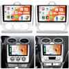 GOHHDL Android 15, 6G+128G 8Core GOHHDL Autoradio per Ford Focus Exi MT 2 3 Mk2/Mk3 2004-2011 Carplay Android Auto, 9 Pollici Touch Screen con BT GPS WiFi FM/RDS HIFI EQ DSP SWC Telecamera posteriore+CANBUS