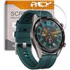 REY Pellicola salvaschermo per Huawei Watch GT 2 46mm - GT2 Huawei Watch GT Active - Watch GT 2 Sport 46mm, Vetro temperato, di qualità Premium