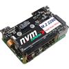 ZDE ZP581 PoE HAT PCIe to M.2 Key-M NVMe SSD Adapter Board with Onboard Cooling Fan Compatible with Raspberry Pi 5 Support M.2 NVMe SSD 2230/2242/2280