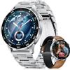 LIGE Smartwatch Uomo Chiamate Bluetooth, 1.43'' HD Orologio Smartwatch con Contapassi/Sonno/SpO2, 750 mAh, 120+ Modalità Sportivo Smart Watch Impermeabil IP68 Fitness Tracker Android iOS