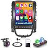 Rimoody 6G+128G 8 Core Android Autoradio per Opel Astra J Buick Excelle XT GT 2009-2016 9 Radio Auto con Carplay Android Auto Senza Fili Mirror Link Bluetooth FM/RDS/EQ/DSP WiFi GPS SWC Telecamera Posteriore