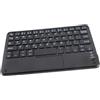 CCYLEZ Tastiera wireless ultra sottile, piccola tastiera Bluetooth con touchpad, portata wireless 10 m, batteria 280 mAh, tastiera Mini BT portatile per Android