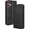 RonRun Cover Nothing CMF Phone 2 Pro, Custodia a Libro con Supporto Stand e Slot Porta Carte Case a Portafoglio Magnetica in Pelle PU Adatto per Nothing CMF Phone 2 Pro, nero