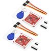 ARCELI 2 pezzi PN532 NFC RFID V3 Modulo, Lettore di Comunicazione Kit Modulo I2C SPI HSU compatibile con Arduino