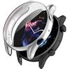 KUTEWEU Custodia Compatibile con Huami Amazfit GTR3/Amazfit GTR3 Pro, TPU Silicone Protettivo Case Skins Copertura Resistente Cover, Watch Shell per Amazfit GTR3/Amazfit GTR3 Pro (Argento)