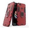 MaiJin LuluMain Compatibile con Xiaomi Mi A1 Cover, Custodia Armor Anello Cavalletto (Funziona con Il Supporto Magnetico per Auto) Case Paraurti per Xiaomi Mi A1, Xiaomi Mi 5X (Rosso)