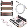 NooElec Great Scott Gadgets GreatFET One Bundle - Periferica USB ad Alta Velocità, Analizzatore Logico, Debugger e Scheda di Sviluppo. Include GreatFET One, Wiggler, Cavo e 120 Fili per Prototipazione