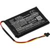 TECHTEK Batteria 1100mAh compatibile con [TomTom] 4EM0.001.01, N14644, V3, XL IQ sostituisce 6027A0093901 FBA