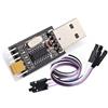 TECNOIOT USB to TTL Converter UART module CH340G CH340 3.3V 5V Switch + Cable for Arduino