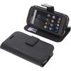 foto-kontor Custodia a Libro Compatibile con Cubot King Kong Mini Cover di Colore Nero