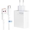 VoltWave Caricatore usb da 120 W per Xiaomi 14T pro Ultra 13T Redmi Note 13 12 Pro + 5G, alimentatore Turbo Hyper Charge caricatore rapido USB C da 6 A, 2 m per Black Shark