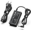 HKY Alimentatore 19 V 65 W per Medion Akoya E6416 E14412 FSP065-REC, FSP065-RECN2, ASUS UN65U-M022M VC68V-G030Z E520-B016Z Ultra Slim E420-BB060M Mini PC Intel NUC GT-AC5 300 ROG AC5300M AC3100M