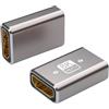 Zescyha 2 Pezzi Accoppiatore HDMI 8K 2.1, Adattatore HDMI femmina femmina, Supporta 7680x4320 Risoluzione, HDR, Dolby Sound, 3D, Compatibile con TV, Monitor, PC, PS4, Xbox, Proiettori, Ultra Alta Velocità