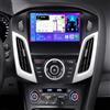 ACAVICA Autoradio Android 15 per Ford Focus MK3 2011-2014 - 9 Touch HD, 4+64GB, WiFi 6, Carplay/Android Auto Wireless, Bluetooth 5.4, GPS, Telecamera, DSP, Controllo Volante (Nero)