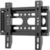 Hhverse Staffa fissa da parete per TV da 14-42, ultra sottile, universale, portata 25 kg, VESA max 200 x 200 m, staffa da parete per monitor da 32 39 40 pollici