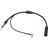QWORK® DAB antenna auto con connettore SMB à DIN, per autoradio