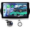 Hodozzy 4G+64G Autoradio per Citroen Nemo/Peugeot Bipper/FIAT Fiorino Qubo 2008-2017 Android 10 Pollici InCell Touch Schermo Carplay Wireless Android Auto, Stereo Bluetooth DSP GPS WiFi Radio FM RDS