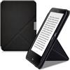 kwmobile Custodia Pieghevole Compatibile con Tolino Vision 1/2 / 3/4 HD Cover - Cover Magnetica Pelle PU eReader con Stand - nero