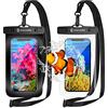 Syncwire Custodia impermeabile subacquea per cellulare, 2 pezzi, 7 pollici, per iPhone 12 Pro Max 11 XS Max XR X 8 7 6+ Samsung S10 S9+ Huawei P30 Pro ecc