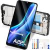 Reparo Schermo di Ricambio per Samsung Galaxy A22 5G LCD Schermo per Galaxy A22 5G 6.6 LCD Display Touchscreen Vetro Pannello Digitizer Assembly con Riparazione SM-A226B SM-A226B/DS (Nero con cornice)