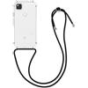 kwmobile Custodia Compatibile con Google Pixel 4a Cover - Back Case in Silicone TPU - Protezione Smartphone con Cordino - trasparente