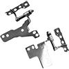 ZAHARA LCD Cerniere Hinges per Notebook di Ricambio per ASUS VivoBook 15 A509 F509 M509 X509 X509F X509U X509FA X509FB X509JA X509MA X509UA X509UB LCD Hinge/Screen Hinge