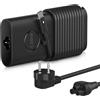 ANFUDEY Caricatore USB C 130W per Dell XPS 15 2in 1 9575 9500 XPS 17 9700 Precision 5530 5550 5560 5570 5750 5760 3550 3551 3560 Latitude 7410 9 410 EU 510 5531 5420 5520 5510 Tipo C Adattatore di