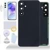 YHX-OU 6.6'' Navy Copribatteria per Samsung Galaxy A55 5G A556 Copri Batteria Sostituzione Posteriore Ricambio Posteriore Back Cover + Strumento di Installazione