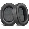 SOULWIT Cuscinetti Auricolari Ricambio per Corsair HS65/HS55 Surround Wired, HS55 Surround V2, HS 65/HS 55 Wireless Core Gaming Cuffie, Padiglioni con Morbida Pelle Proteica, Schiuma ad Alta Densità