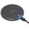Synclum Caricatore Wireless Qi 35W ad Alta Velocità, Pad Induttivo USB-C per Phone 16/15/14/13/12, Sam sung Galaxy S25/S24/S23/S22/S21, Auricolari Bluetooth e Tutti i Dispositivi Compatibili Qi
