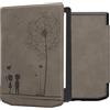 kwmobile Custodia eReader Compatibile con Pocketbook Verse/Pro/Color/Vivlio Light Cover - eBook Reader Flip Case - Cover eReader Magnetica Pelle PU Amore