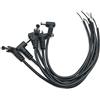 winwill Cavo di alimentazione CC maschio 90°, da jack maschio nudo aperto, per riparazione CCTV, 6 pezzi, 5,5 mm x 2,5 mm