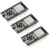 Heemol 3 pezzi Moduli Bluetooth WiFi ESP32 NodeMCU USB C 38 pin Scheda di sviluppo ESP32 WROOM 32 con CP2102 compatibile con interfaccia Arduino tipo C