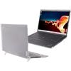 mCover Custodia rigida compatibile solo per Lenovo ThinkPad T14s Slim Gen 3/Gen 4 da 14 2023-2024 Windows PC (con cerniera a 180°, non compatibile con altri modelli Lenovo) - Trasparente