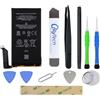 OnlyTech - Kit di riparazione Batteria Premium di Ricambio GMSB3 per Google Pixel 6-4614mAh - Qualità Originale con 10 Strumenti e Adesivo