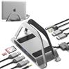 HumanCentric Hub USB C per MacBook, docking station per laptop e supporto per MacBook compatibile con MacBook Pro e Air, adattatore doppio monitor, dock USB C multiporta per Mac, 10 porte con USB 3.0