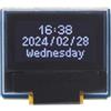 Waveshare 0.49inch OLED Display Module, 64×32 Resolution, I2C Communication, Black/White Display Color, for Raspberry Pi/STM32 and Other Controller Boards