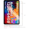 yystao 2 pellicole protettive per display DOOGEE Tab A9 10.1 pollici Tablet 2025, in vetro temperato 9H, compatibile con DOOGEE Tab A9, antigraffio, sensibile al tatto, ad alta risoluzione