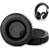 ACCOUTA Cuscinetti auricolari di ricambio Compatibile con Sennheiser HD-205 HD 205 Cuffie Cuscinetti per cuffie con Premium Pelle proteica e Schiuma Memory