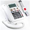 VOCA Telefono VOCA con tasti grandi per anziani | Telefono amplificato intelligente wireless CP141 4G | Telefoni ad alto volume per ipoudenti | Braccialetto SOS | Hotspot Wi-Fi | Connetti fino a 10 sensori