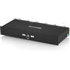 Douk Audio Amplificatore a 2 zone, scatola di selezione altoparlante, commutatore audio passivo per impianto stereo domestico (SP102)
