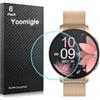 Yoomigle Confezione da 6 pellicole protettive compatibili con smartwatch NAIXUES da 1,39 pollici S53 per Pubu Wear S53 da 1,39 pollici, pellicola protettiva trasparente HD antigraffio
