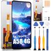 ARSSLY LCD Schermo per Oppo A58 4G Display per Oppo A58 4G CPH2577 LCD Display Touch Screen Assembly con Riparazione Kit (Nero senza Cornice)