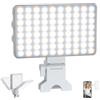 SURPN Luce LED selfie ricaricabile per telefoni - 3 modalità di colore, per iPhone e Android, luce di riempimento portatile per fotografia/registrazione video/conferenze/vlog/trucco/TikTok, Zoom