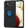 SORAKA Cover per Samsung Galaxy A13 4G con anello,Custodia in TPU Morbido Custodia Samsung Galaxy A13 4G Ultrasottile con piastra metallica per Supporto Auto Smartphone Magnetico