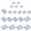 GeeekPi 20Pcs Dissipatori di Calore per Raspberry Pi 4 Modello B, Raspberry Pi 4B Dissipatori di Alluminio con Nastro Adesivo Conduttivo Termico per Raspberry Pi 4B (Raspberry Pi Non è Inclusa)