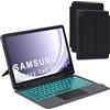VANKEYPAD Custodia tastiera rimovibile per Samsung Galaxy Tab A11+ Plus 2025 11 pollici