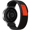 KeeFos Cinturino in Nylon Compatibile con Xiaomi Watch 5/S4/S3/S1 Pro/2/2 Pro/Redmi Watch 5 Active/5 Lite, Sport Cinturino, Traspirante Cinturini in Regolabile - Nero/Grigio