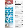 Eunicell Pulsante cella AG6 Lotto da 10 pile bottoni alcalina Da tipo 370/371 compatibile con les Pile G6/LR69/LR921/SR921W